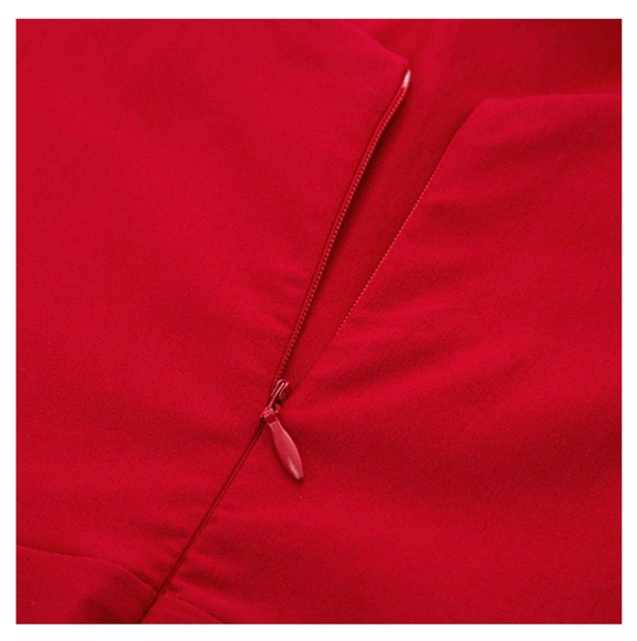 🆕⭐ Gorgeous Red midi pencil dress - Picture 4 of 7